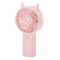 thumbnail image 4 of Ccdes Mini Fan Hand-Held Mute Electric Cooling Fan For Office Travel Pink Practical, 4 of 8