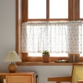 thumbnail image 4 of Door Curtains Door Window Crushed Roses For Kitchen Door Curtains Inside House Bedroom Drift Curtains Screen Curtain Partition Curtains H 17.7 Inches, 4 of 8