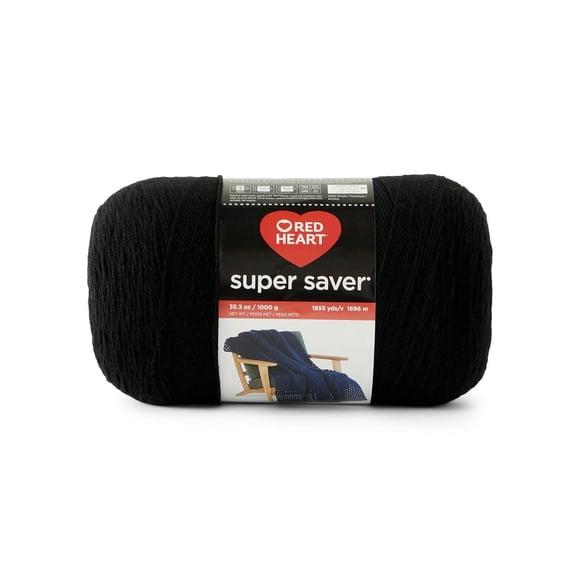 Red Heart® Fil Super Saver®1000G, Acrylique #4 Moyen, 35,3 oz/1000g, 1855 Yards
