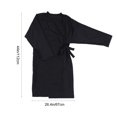thumbnail image 4 of KAKOWELY Robe de Client Style Kimono, Robe de Salon de Coiffure Réglable pour Barbier, 44,09 Pouces X 26,38 Pouces X 18,7 Pouces, 4 of 4