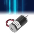 thumbnail image 3 of Moteur DC 24V, Sortie Stable Vitesse Réglable Moteur Permanent Haute Torsion CW et CCW pour Jouets Intelligents 6000RPM, 3 of 8