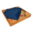 thumbnail image 1 of KidKraft Bac à Sable de Cour Arrière en Bois avec Coins Intégrés et Couvercle en Maille, Miel, Cadeau pour 2 à 8 Ans, 1 of 2