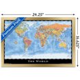 thumbnail image 2 of Map - World Wall Poster, 22.375" x 34", 2 of 4
