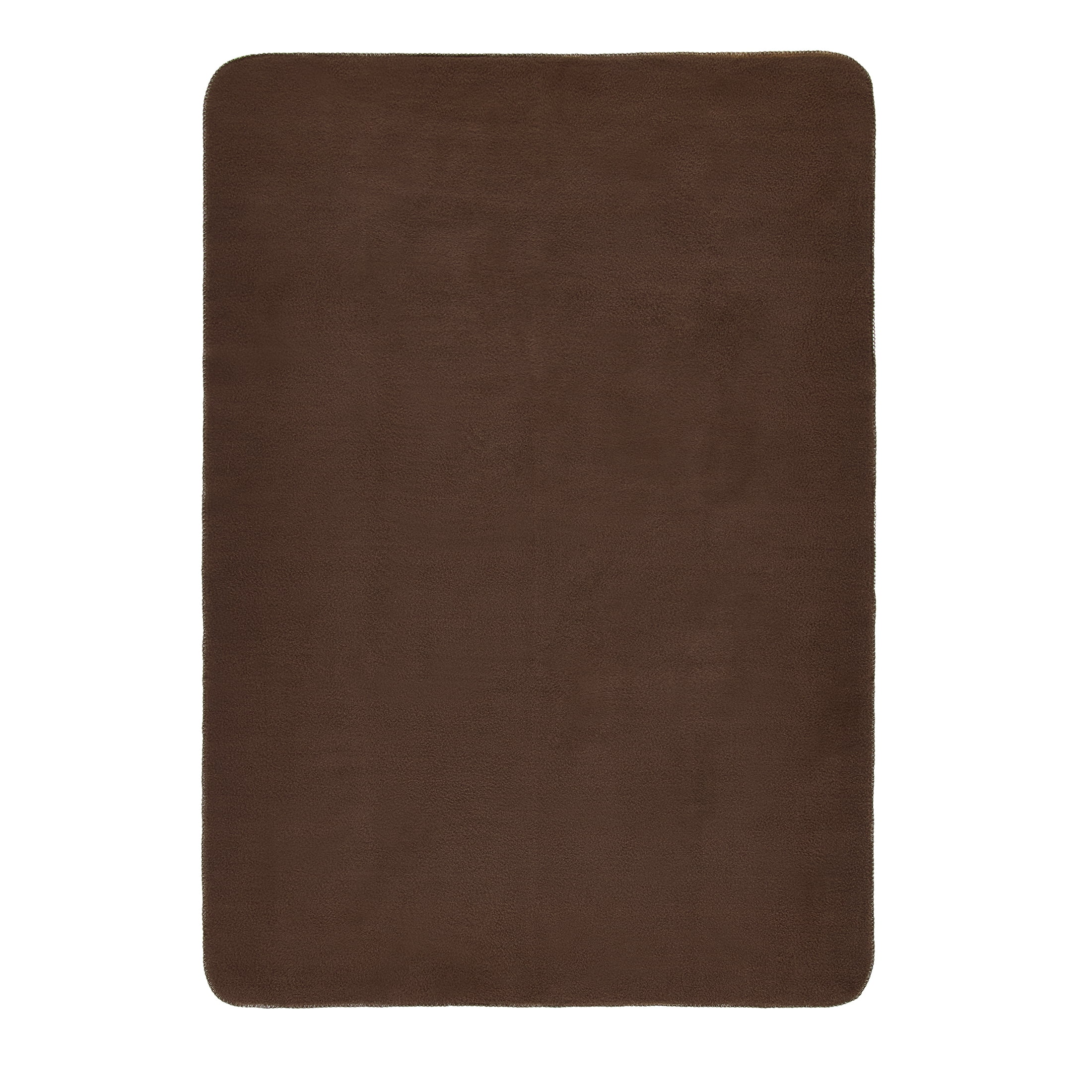 Better Homes & Gardens Cozy Faux Wool Throw, Oversized, Rich Coca, 50" X 72"