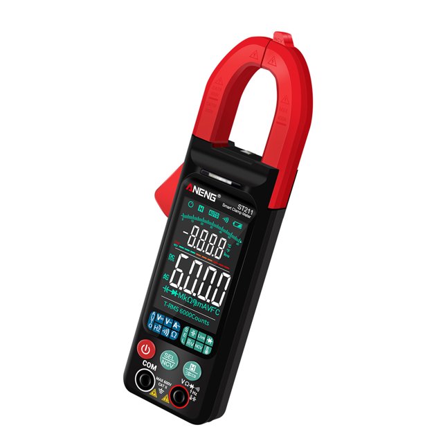Clamp Meter,Test Clamp Ammeter Universal Meter Tester With Meter Clamp Meter Clamp Ncv St211 6000 Clamp Ncv Test Tester Temperature / Clamp Meter 400a Clamp Ammeter Universal 400a With Meter