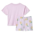 thumbnail image 2 of George Toddler Girls' Two Piece Short Pajama Set, 2 of 2