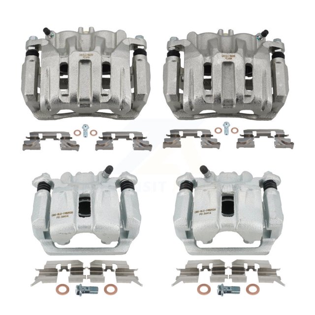 CMX Front Rear Disc Brake Caliper Assembly Left Right Side (Driver Passenger) Kit for Car 2005-2010 Honda Odyssey KBC-100569