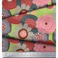 thumbnail image 3 of Soimoi Silk Fabric Flower Artistic Print Fabric by Yard 42 Inch Wide, 3 of 3