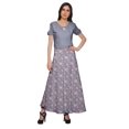 thumbnail image 2 of Moomaya Printed Rayon Skirt Wrap Style Plus Size Skirt Summer Wear Clothing, 2 of 6