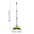 thumbnail image 3 of HLONK Multi-function 3 in 1 Household Cleaning Lazy Hand Push Sweeper Broom Dustpan Trash Bin 360° Rotating Floor Cleaning Mop (Random Color), 3 of 6
