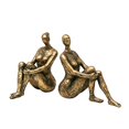 thumbnail image 1 of Sagebrook Home 13084-01 S/2 Serre-Livres Femme en BRONZE, 1 of 4