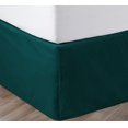 thumbnail image 1 of SGI Bedding 16 Inch Pleated Bed Skirt | Microfiber Bed Skirt | Fade Resistant, Wrinkle Free, Anti-static, Decorative, Extra Storage Space, Clutter-Free | Full, Teal, 1 of 6