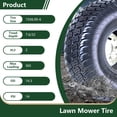 thumbnail image 4 of Pneu Hi-Run SU05 15X6.00-6 2PR gazon 365 lb tondeuse avant, 4 of 7