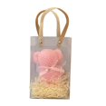 thumbnail image 3 of DOLITY Serviettes Ours Animaux Gant de Toilette Serviette de Douche Séchage Rapide Serviette à Main pour Sacs en Raphia Rose, 3 of 9