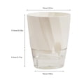 thumbnail image 3 of Binwennn Large Flower for Indoor 20 Inches Large Ceramic Vase with Handles Heart Shaped Pot Holders Self Watering Planter African Violet Pots Clear Automatic Watering Planter Flower Pot, 3 of 7