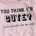 thumbnail image 4 of Baby Boys 2PCS Pants Sets Long Sleeve Round Neck Sweatshirt Tops Solid Color Pants Sets, 4 of 7