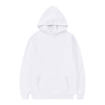 thumbnail image 4 of PMVFHDE Liquidation Automne Sweat à Col Rond Sweat à Capuche pour Filles Manches Longues Sweat à Capuche Graphique Pulls Mignons pour Enfants Vêtements pour Filles Blanc,160, 4 of 5