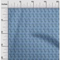 thumbnail image 1 of oneOone Viscose Chiffon Fabric Greek Key Geometric Printed Craft Fabric BTY 42 Inches, 1 of 4