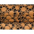 thumbnail image 4 of oneOone Velvet Mustard Yellow Fabric Skull Sewing Craft Projects Fabric Prints By Yard 58 Inch Wide, 4 of 5