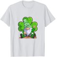 thumbnail image 3 of QIPOPIQ T-Shirts à Manches Courtes pour Femmes à Col Rond T-Shirts de la Saint-Patrick Tunique à Col Rond Shamrock T-Shirt Vert T-Shirts de la Saint-Patrick T-Shirts Élastiques Confortables Unis T-Shirts de Fête T-Shirts Graphiques Aubaines, 3 of 3