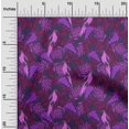thumbnail image 2 of oneOone Tissu Polyester Spandex Prune Tropical & Oiseau Matériel de Robe Tissu Imprimé Tissu au Mètre 56 Pouces de Large, 2 of 5