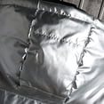 thumbnail image 4 of EGNMCR Jackets for Men Shiny Hooded Reflective Down Jacket Cotton Jacket, 4 of 9
