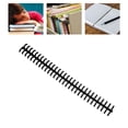 thumbnail image 4 of Binding Comb, Binding Spine 10 Pcs 30 Hole Wear Resistant Cuttable  For Office Black, 4 of 8