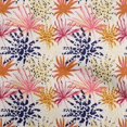 thumbnail image 1 of oneOone Tissu Polyester Spandex Orange Feuille Tropicale avec Texture Matériel de Robe Tissu Imprimé Tissu au Mètre 56 Pouces de Large, 1 of 4