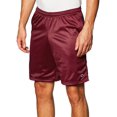 thumbnail image 2 of Champion Men's Long Mesh Short, Bordeaux Red, Large, 2 of 3