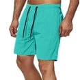 thumbnail image 1 of Plebaso Men's Quick Dry Shorts Drawstring Athletic Running Shorts Lightweight Summer Beach Sports Shorts, 1 of 4