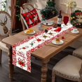 thumbnail image 3 of Christmas Table Runner Christmas Tablecloths, Candy Engraved Tablecloths, Holiday Party Tablecloths, Decorative Tablecloths Christmas Table Decorations, 3 of 5
