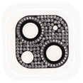 thumbnail image 1 of Protecteur d'Objectif de Téléphone en Strass Brillant Compatible pour iPhone 13/13mini, 1 of 8