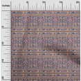 thumbnail image 1 of oneOone Cotton Silk Fabric Leaves & Floral Block Print Sewing Fabric BTY 42 Inch Wide, 1 of 4