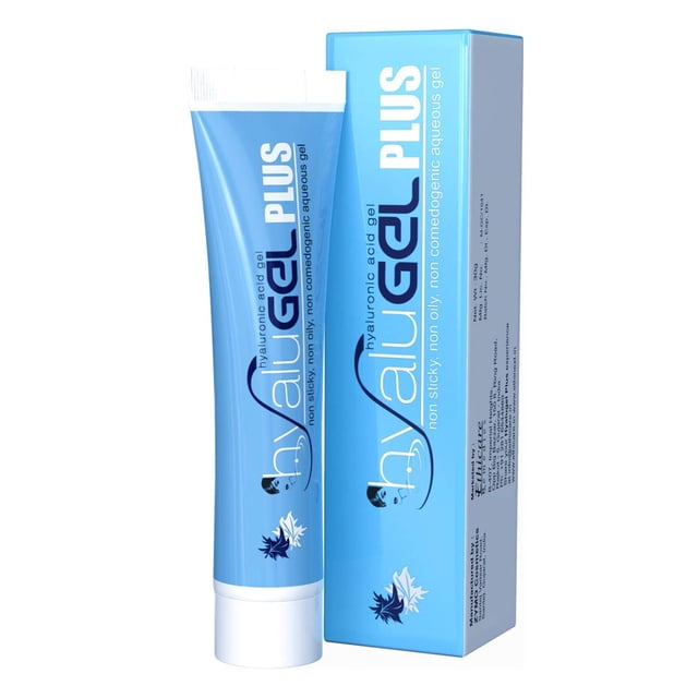 Hyalugel Plus Gel à l'Acide Hyaluronique, 30 ml, Bleu