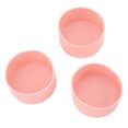 thumbnail image 4 of 3 Pcs Protection en Silicone Antidérapante Résistante aux Hautes Températures Manchon de Fond de Bouteille d'Eau Rose, 4 of 14