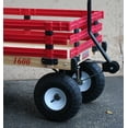 thumbnail image 5 of Millside Classic Kids 20" x 38" Wood Wagon with Poly Racks, 5 of 5