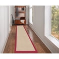 thumbnail image 3 of Athena Natural & Red 2'6" x 12' Runner, 3 of 4