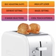 thumbnail image 3 of Kenmore 2-Slice Stainless Steel Toaster, Dual Controls, Extra Wide Slots, 9 Browning Levels, for Toast, Bagels & English Muffins, 3 of 8