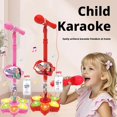 thumbnail image 2 of Microphone Étoile avec Support, Nouveau Jouet Machine de Karaoké 2026, Microphone à DEL à Hauteur Réglable avec Lumières Jouets, 2 of 8