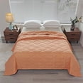 thumbnail image 2 of VogueV Dual-Side Cooling Blanket - Temperature-Regulating Bedding for Hot Sleepers Orange, 2 of 8
