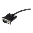 thumbnail image 2 of StarTech.com 1m Black Straight Through DB9 RS232 Serial Cable - M/F (MXT1001MBK) - Serial extension cable - DB-9 (M) to DB-9 (F) - 3.3 ft - black - for P/N: 1P3FPC-USB-SERIAL, ICUSB2321F, ICUSB2324, ICUSB2324I, ICUSB232IS, ICUSB232V2, 2 of 3