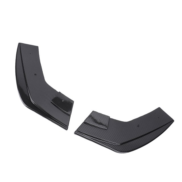 2Pcs Rear Bumper Side Skirt Rear Bumper Side Diffuser Spoiler for 1 Series F20 M Sport 2015 - 2019 ABS Plastic Protective Guard