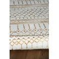 thumbnail image 2 of Motif Printed Faux Rabbit Minear Ivory & Gold 5 ft. x 7 ft. Area Rug, 2 of 6
