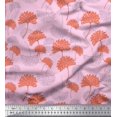 thumbnail image 1 of Soimoi Moss Georgette Fabric Flower Artistic Print Fabric by Yard 42 Inch Wide, 1 of 3