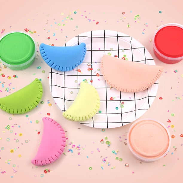 Pâte à Modeler 24 Couleurs – Sèche à L’air – 80 Pages De Tutoriels + 6 Outils – Cadeau Créatif Pour Enfants De 3 à 7 Ans – Mamaeco
