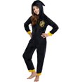 thumbnail image 1 of Harry Potter Pyjama une-Pièce à Capuche Unisexe pour Enfants Hufflepuff Combinaison (7/8), 1 of 7