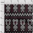 thumbnail image 1 of oneOone Organic Cotton Voile Fabric Chevron & Swirl Ikat Printed Craft Fabric BTY 42 Inch Wide, 1 of 4
