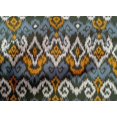 thumbnail image 4 of oneOone Cotton Poplin Fabric Diamond & Swirl Ikat Printed Fabric 1 Yard 56 Inch Wide, 4 of 4