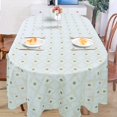 thumbnail image 3 of Oval Tablecloth for Oval Table Waterproof Table Cloths for Dining Room Indoor Outdoor Home Decorative Table Cover-54x72in, 3 of 5