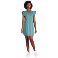 thumbnail image 2 of George Women's Flutter Sleeve Dress, 2 of 6